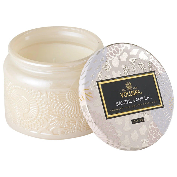 Santal Vanille Mini Jar Candle - PRINZZESA BOUTIQUE