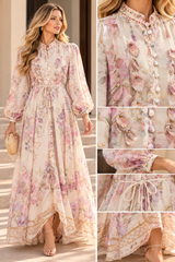 Fall Flowers Special Occasion Dress