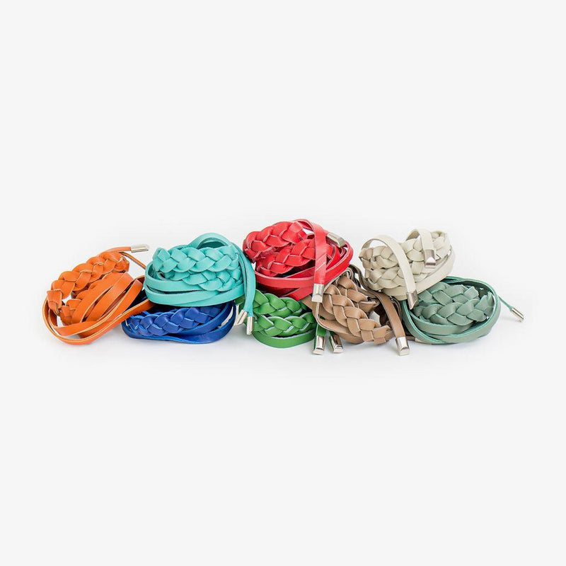Italia Braided Long Belt - PRINZZESA BOUTIQUE