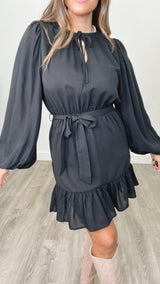 Kaylor Dress Black - PRINZZESA BOUTIQUE