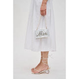 Mrs. Wedding Evening Bag White - PRINZZESA BOUTIQUE
