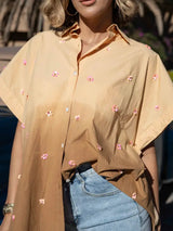 Raphaela Blouse‑Shirt with Floral Details