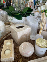 marble tissue box and home accessories