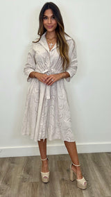 Paolina Eyelet Dress - PRINZZESA BOUTIQUE