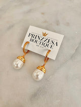 Carlotta Pearl Earrings - PRINZZESA BOUTIQUE