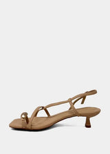 HARPER Nude Sandal Heel