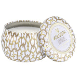 Suede Blanc Mini Tin Candle - PRINZZESA BOUTIQUE