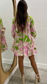 Andrea Eyelet Cotton Dress