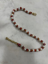 Pearl Knots Multicolor Red