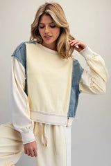 Pooja Leisure Top in Lemon Yellow