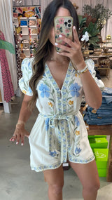 Serenity Garden Romper