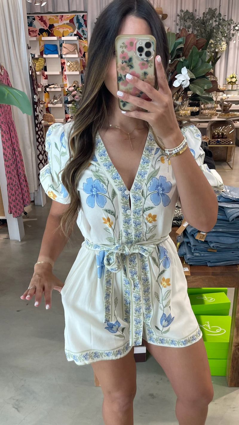 Serenity Garden Romper