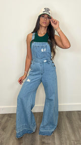 Marlee Denim Overalls - PRINZZESA BOUTIQUE
