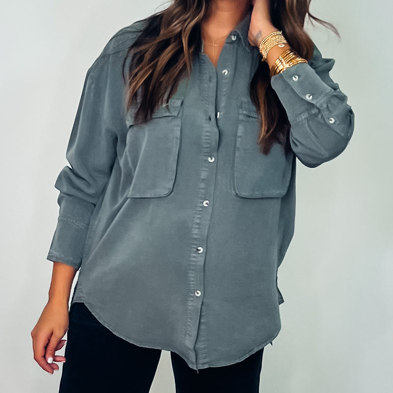 Shadow Heart Fall Olive Top