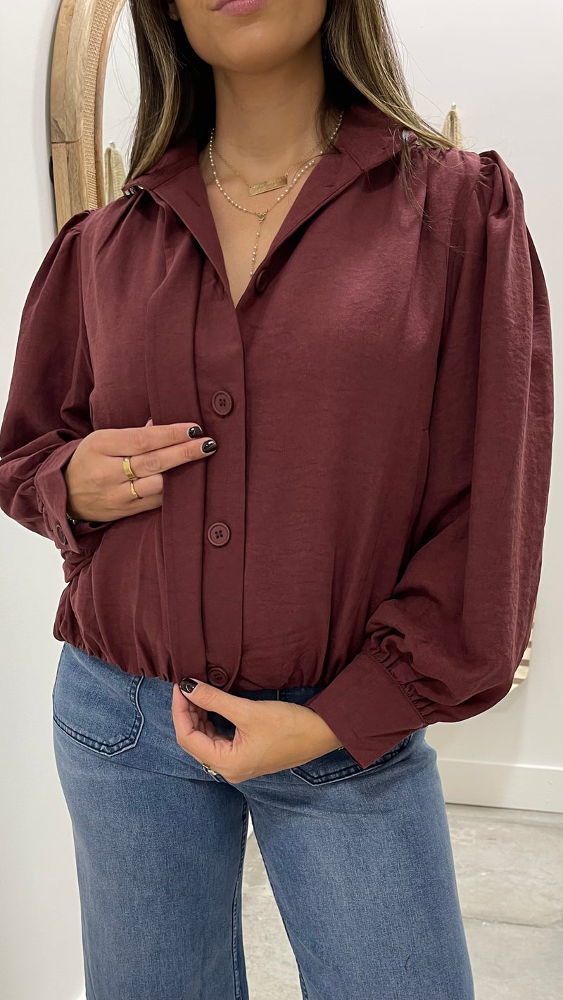 Oakley Wine Balloon Hem Jacket