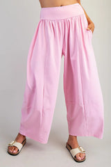 Mamacita Oversized Pants in Pink