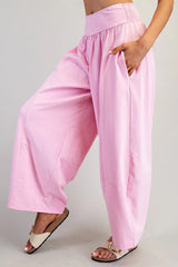 Mamacita Oversized Pants in Pink