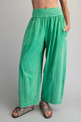 Evie Baggy Kelly Green Pants