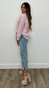Giuliana Eyelet Top - PRINZZESA BOUTIQUE