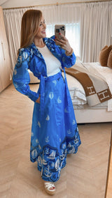 Portofino Blue Set - PRINZZESA BOUTIQUE
