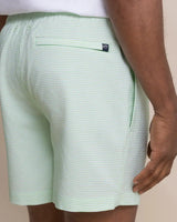 Seersucker Stripe Swim Trunk