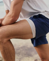 Solid Maritime Swim Trunk