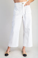 Peppy Summer Pants White