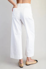 Peppy Summer Pants White