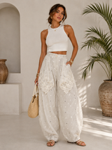 Pooka Dot Barrel Pants