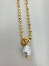 Ray of Sun Pearl Necklace