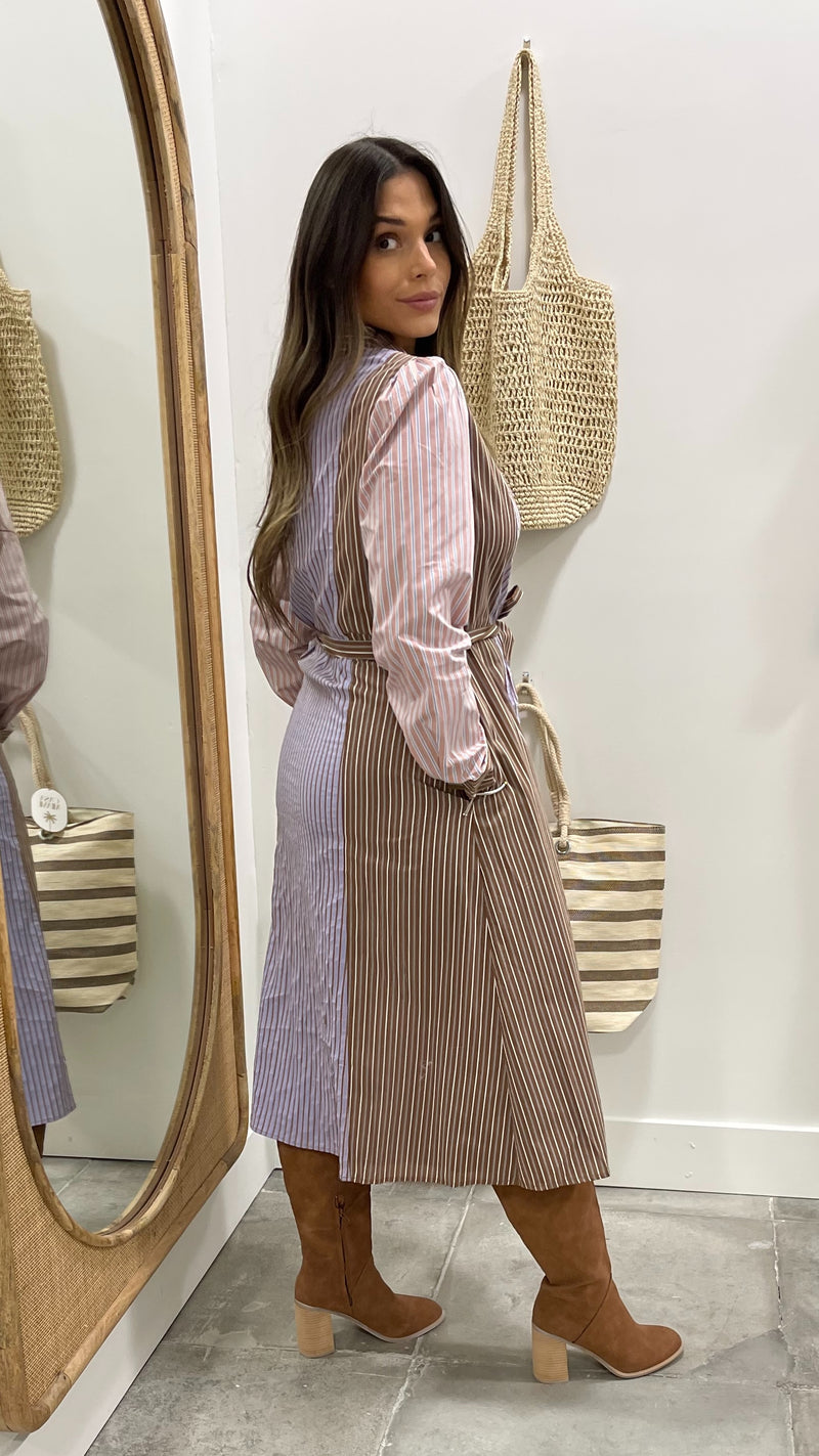 Milano Striped Dress