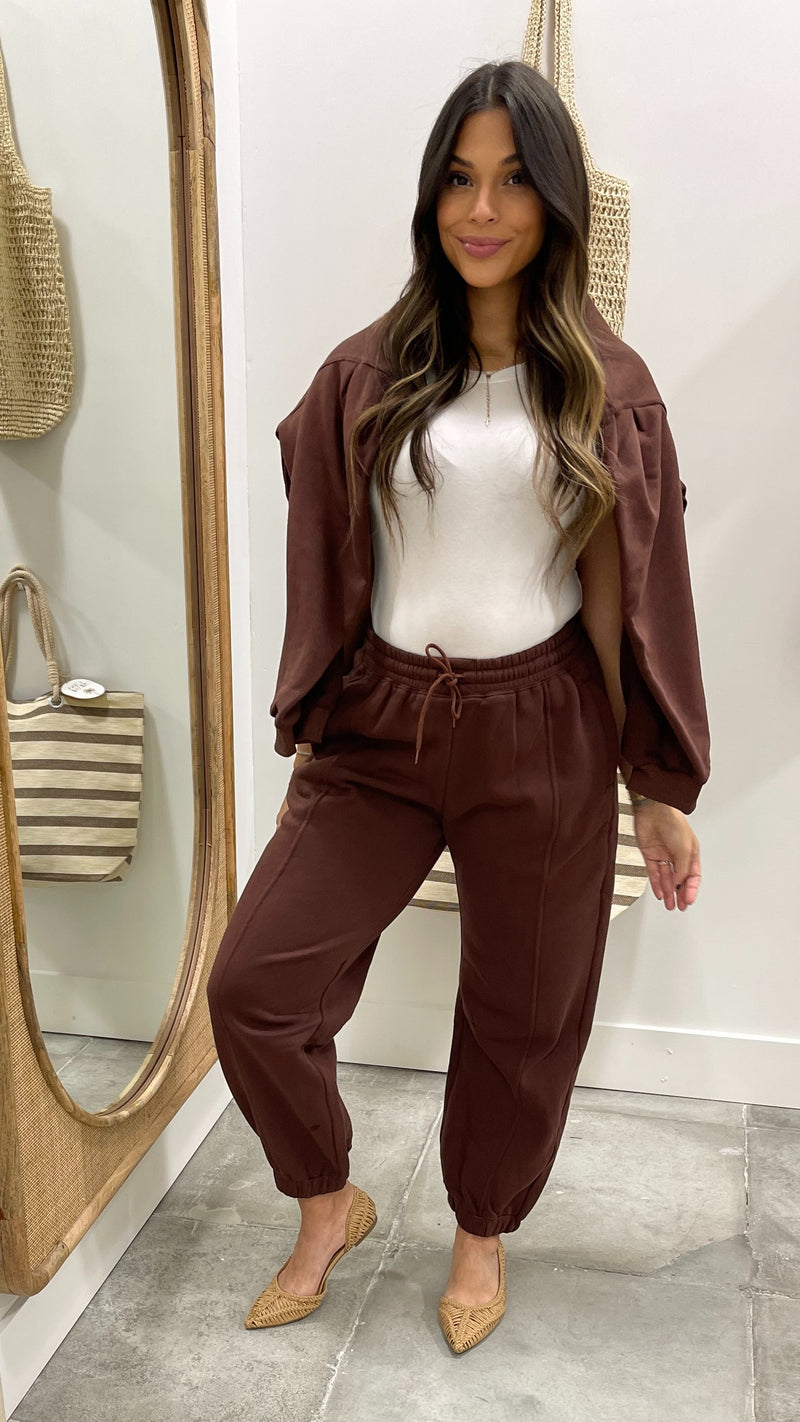 Alder Chocolate Jogger