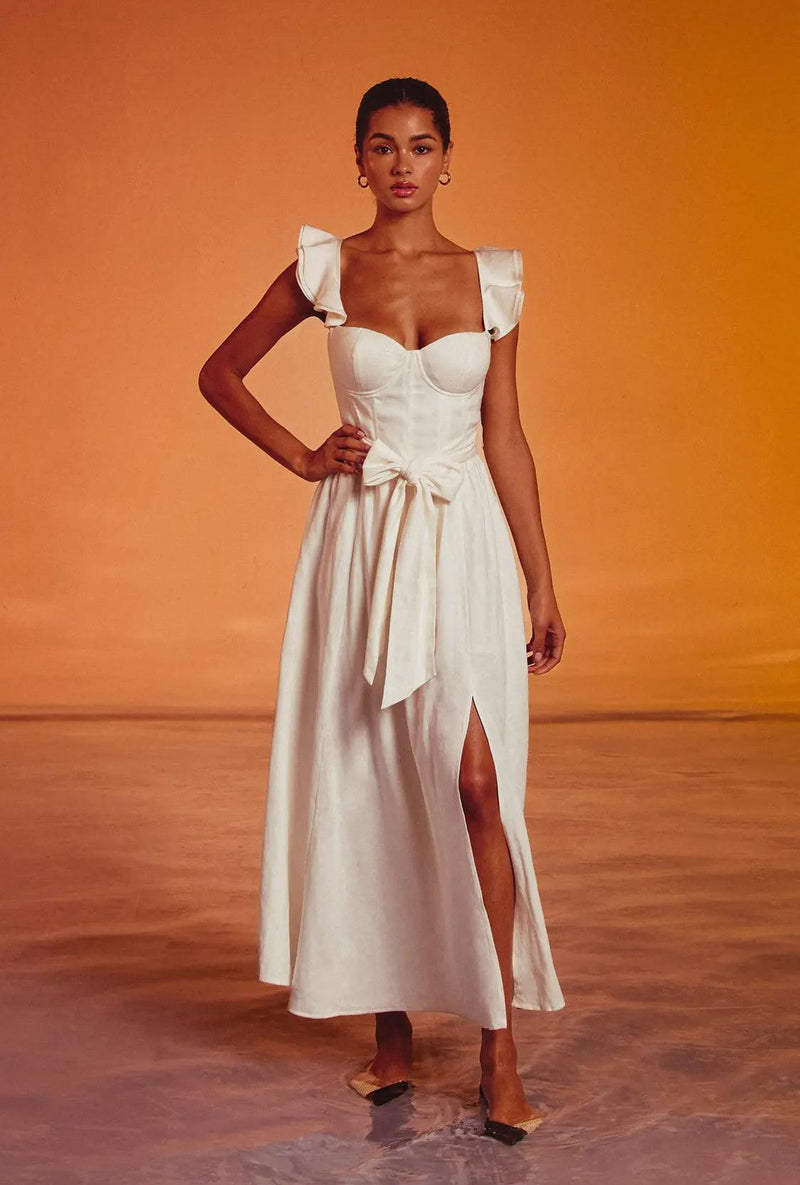 Campari White Dress