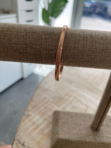 Adela's Rose Gold Bangle