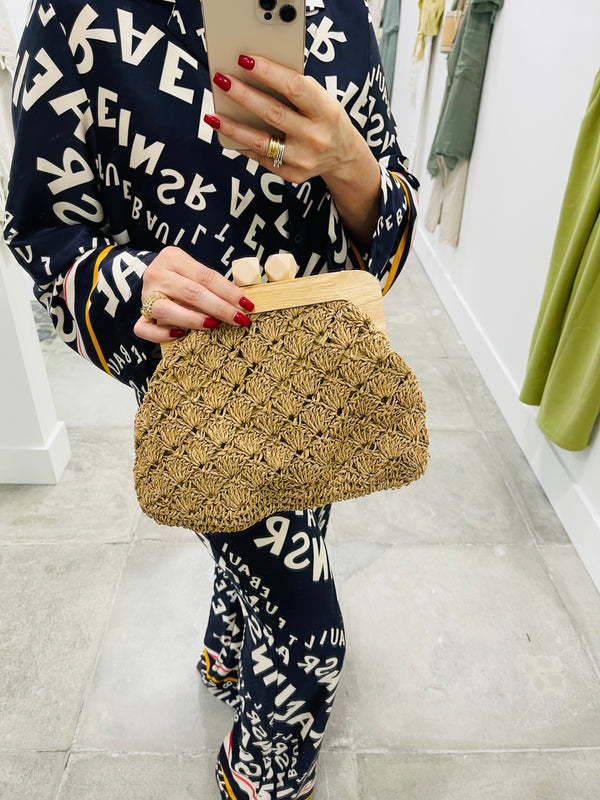 Summer Clutch Khaki