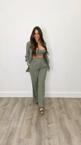 Polina Sage Set - PRINZZESA BOUTIQUE
