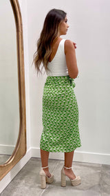 Pirozzi Kiwi Green Skirt