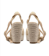 Metallic Gold Espadrilles