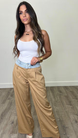 Leonora Taupe Pants