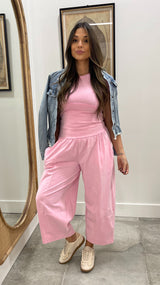 Mamacita Oversized Pants in Pink