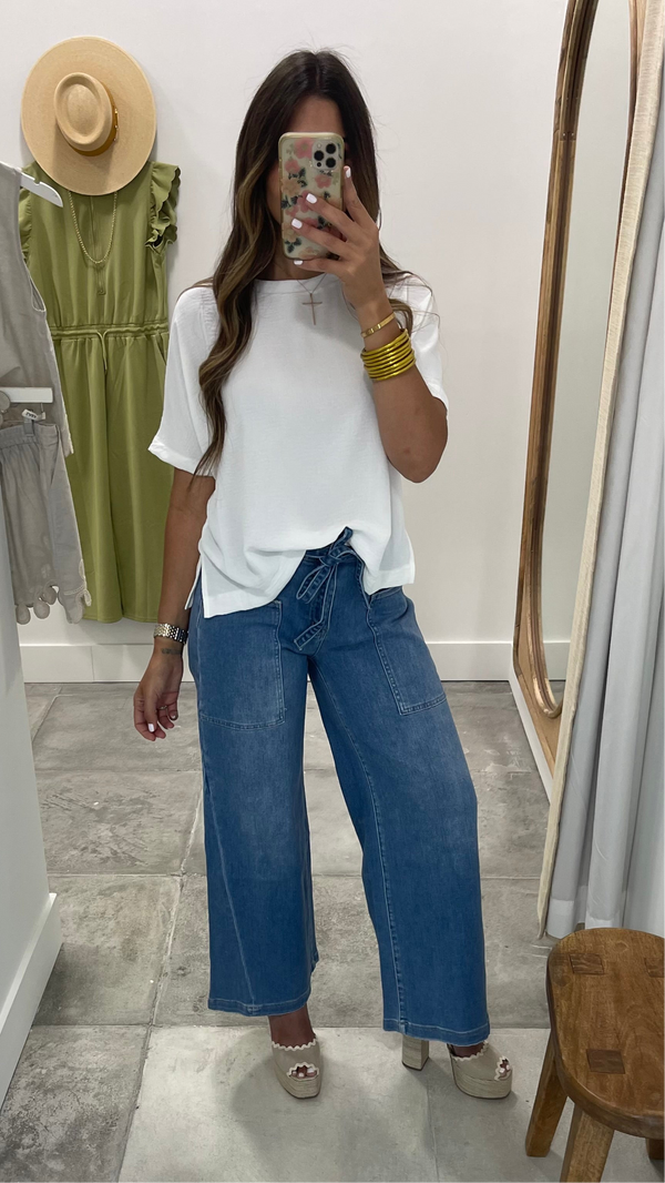 Lola OFF White Blouse