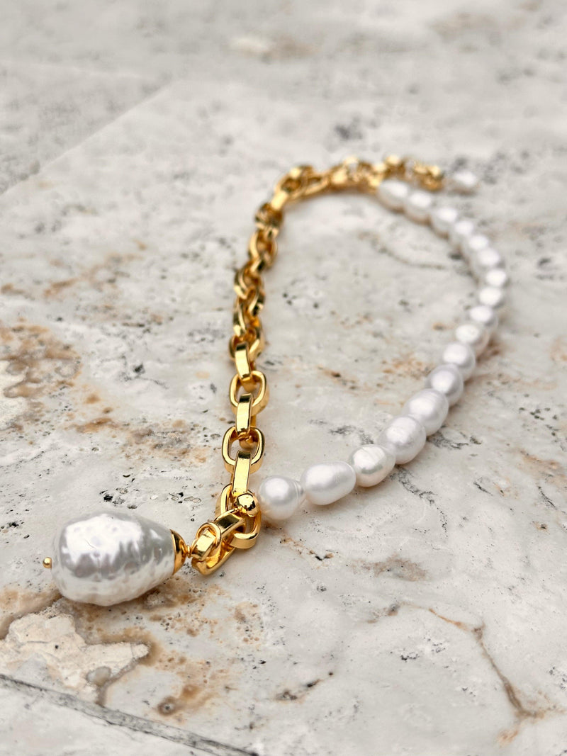 Amanda Pearl Necklace - PRINZZESA BOUTIQUE