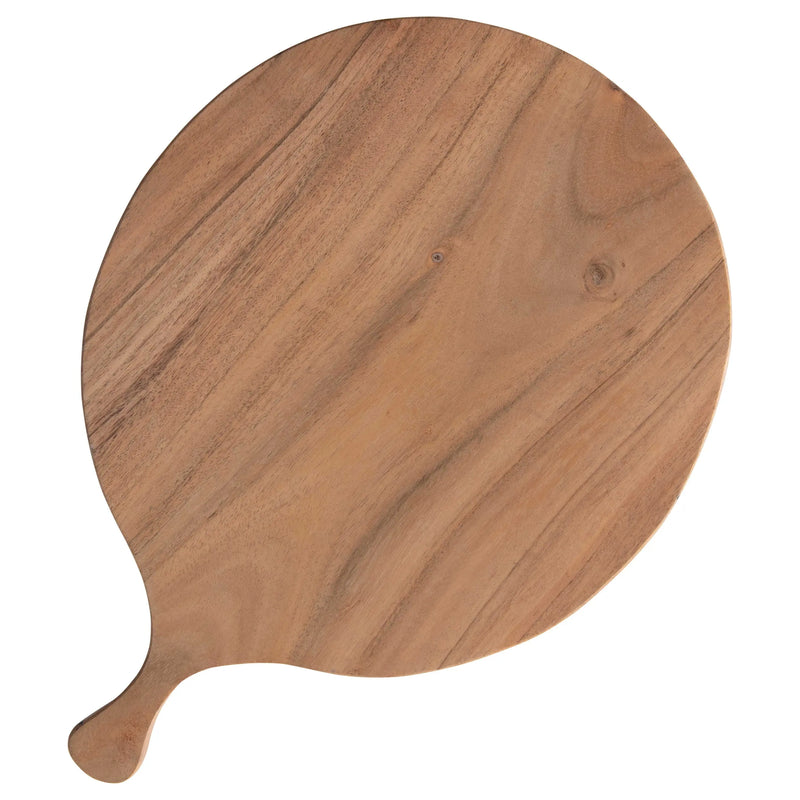 Acacia Wood Cheese/Cutting Board with Handle - PRINZZESA BOUTIQUE