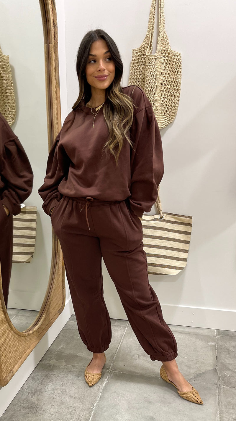 Alder Chocolate Jogger