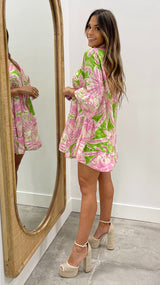 Andrea Eyelet Cotton Dress
