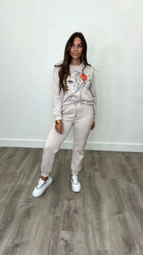 Mayra Embroidered Khaki Top - PRINZZESA BOUTIQUE