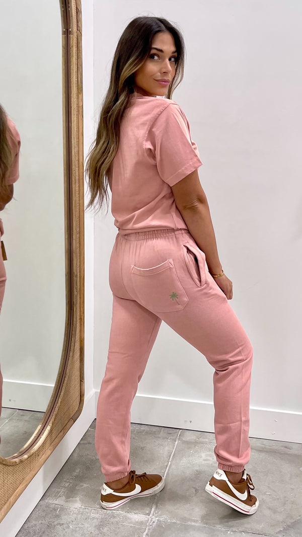 CasaMiami Premium Joggers Salmon Pink