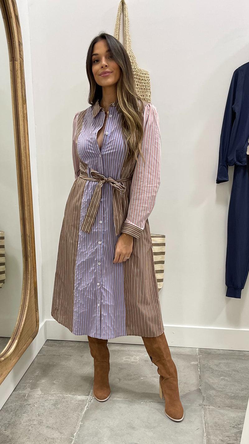 Milano Striped Dress