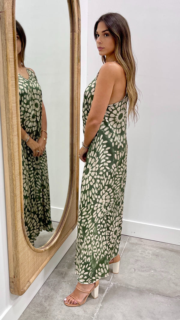 Guiditta Green Italian Dress
