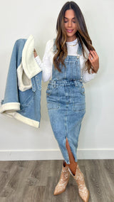 Bailey Denim Overalls - PRINZZESA BOUTIQUE